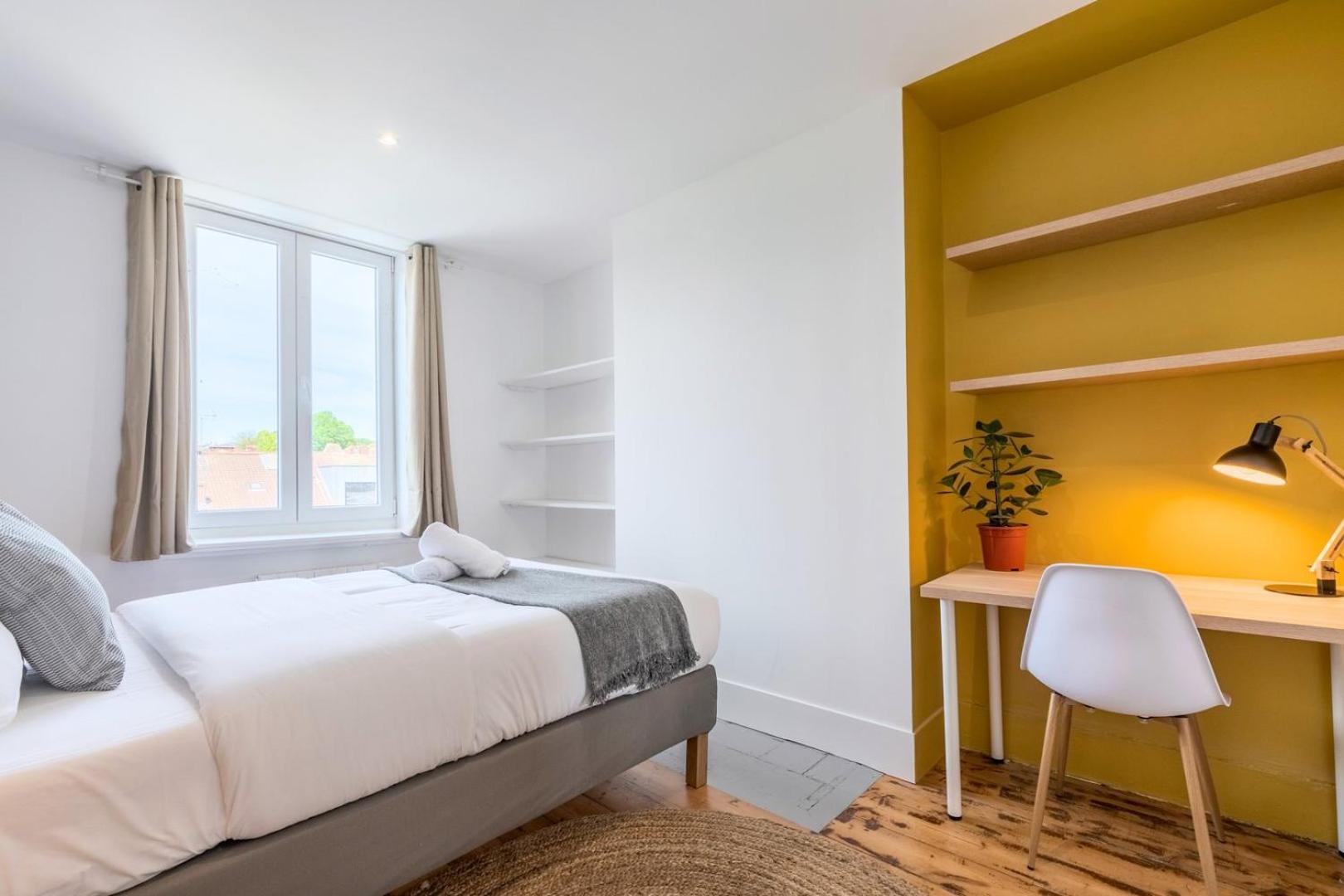 Bright 3-Bedroom 2-Bathroom Flat Lille Kültér fotó